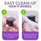 Showershroom ShowerShroom Ultra Edition Brushed Stainless Steel Drain Protector SHSULT755 - alternate 3